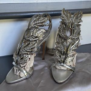 Giuseppe Zanotti Chrystal heel